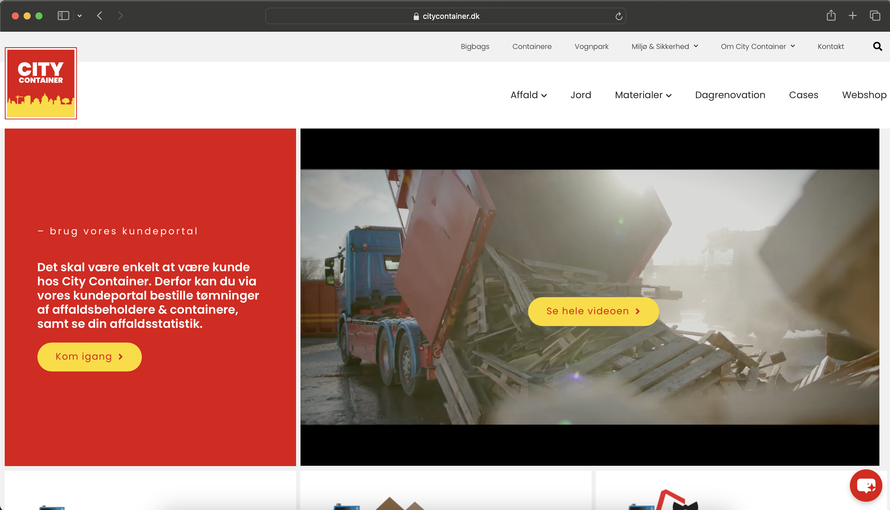 City Container feature preview
